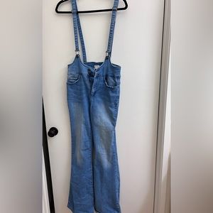 Women’s Bellbottom Overalls